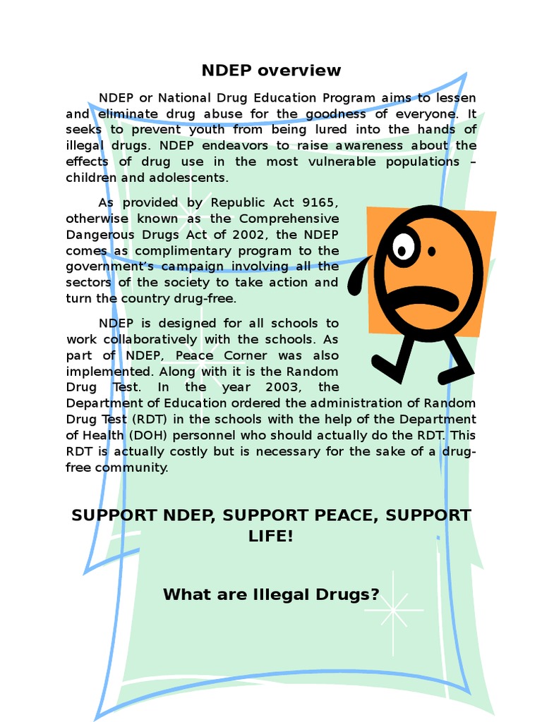 National Drug Education Program Overview | PDF