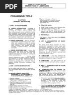 Labor Law Memory Aid 