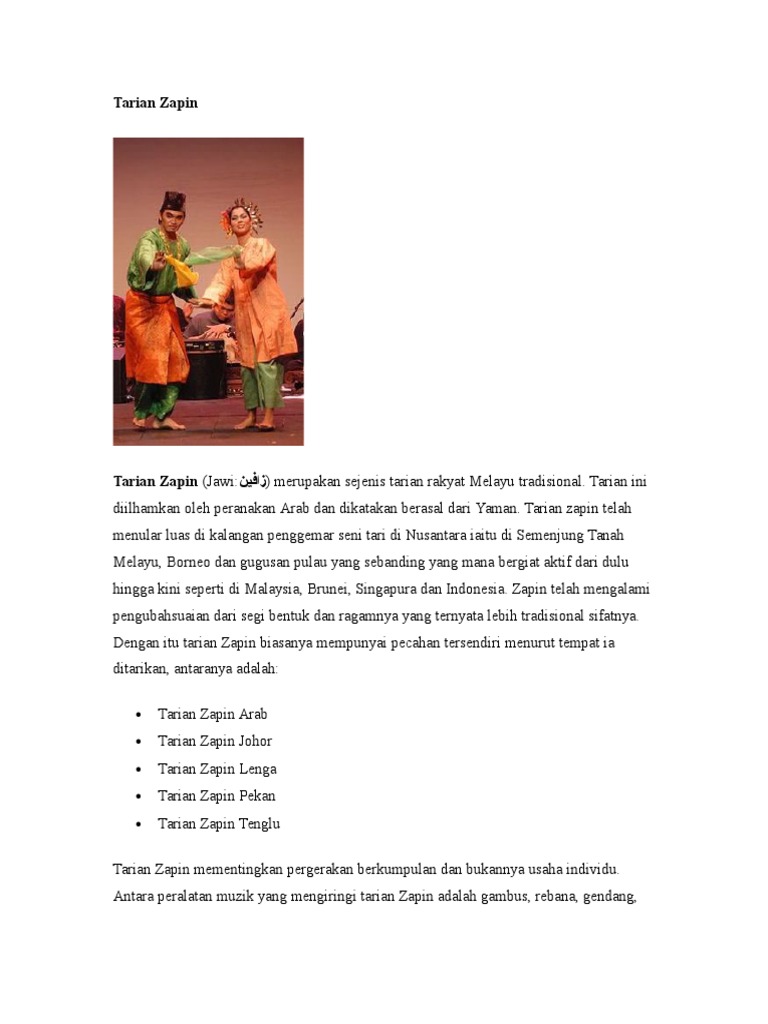 Tarian Zapin Pdf