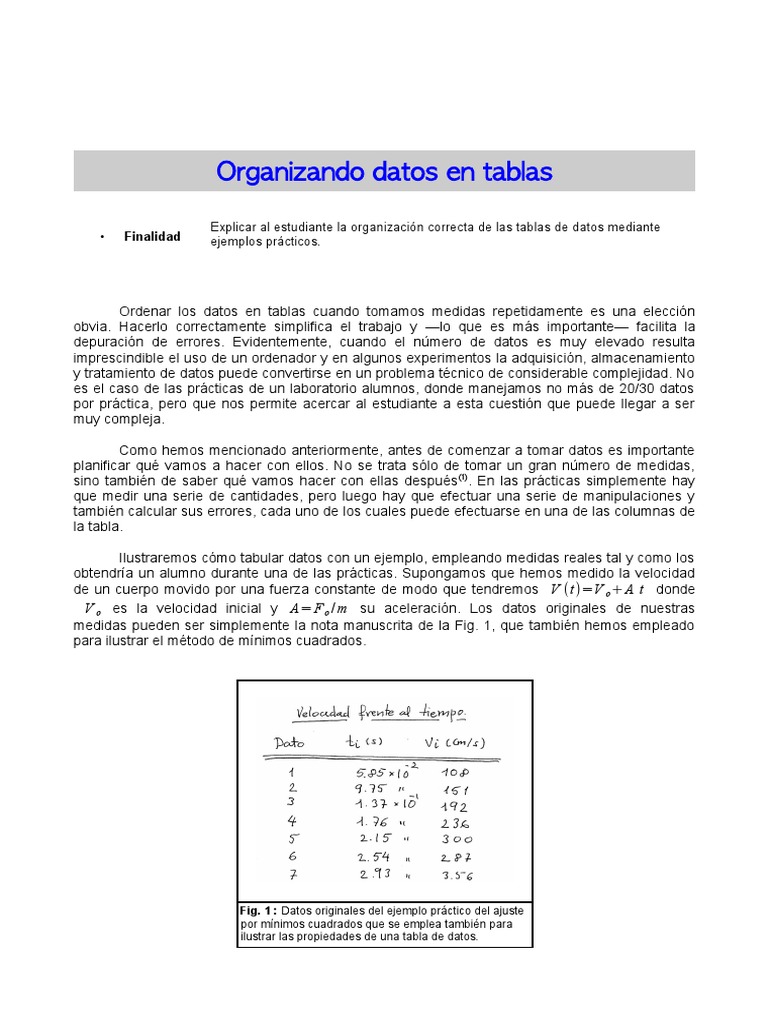 Tablas en Informes | Tabla (base de datos) | Lectura (proceso) | Prueba ...