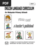 English Year 1 Guide Book