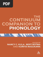 Continuum Companion Phonology