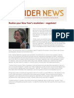 Professor Deborah Kolb: Position and Nuance Key To Successful Negotiations For Women