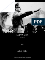 Mein Kampf Lupta Mea de Adolf Hitler Vol 1 Si Vol 2 PDF