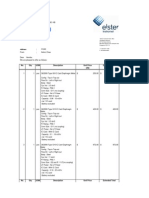 Quotation: No. Qty UOM Description Unit Price Extended Total US$ US$