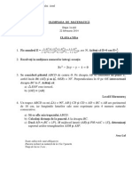 2014 Matematica Locala Arad Clasa a Viia Subiectebarem