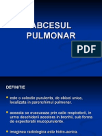 Abcesul Pulmonar