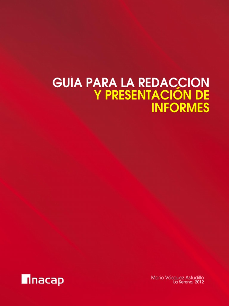 Cómo Redactar Un Informe Escrito | PDF
