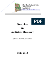 Nutrition in Addiction Recovery