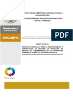 Anexo Técnico 1. Requisitos Generales para La Certificación de SRRC. 30 Abril 2010