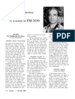 FM-2030 Tribute in Cryonics Magazine