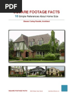 Download Square Footage Facts 10 Simple References About Home Size by Steven Randel SN258730479 doc pdf