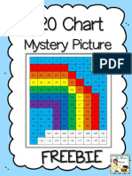 Chart Mystery Pictures Rainbow Freebie