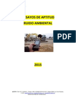 Ensayos de Aptitud Ruido Amb 2015 Asequality