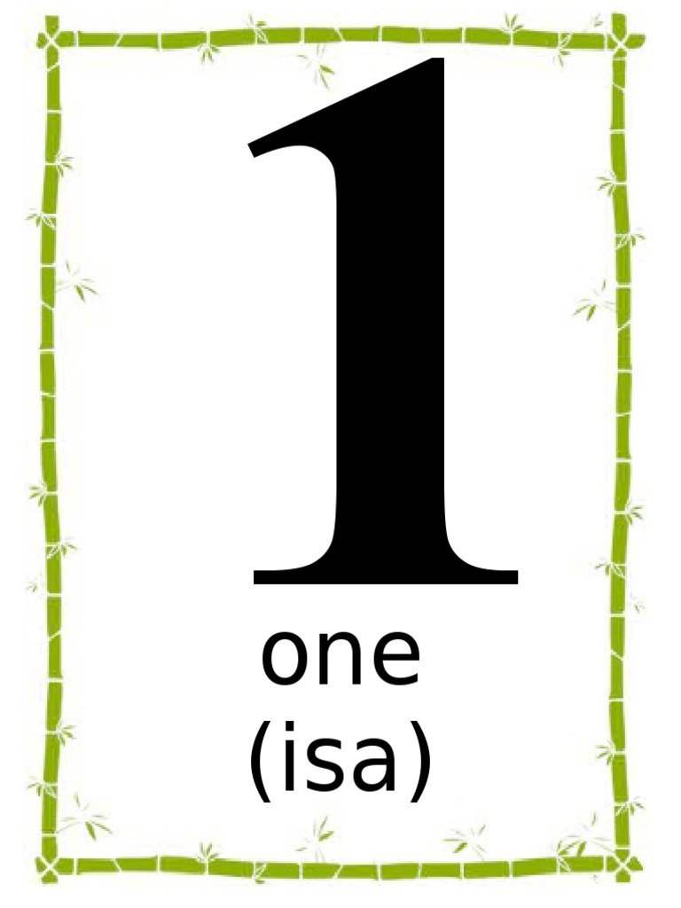 One (Isa) | PDF