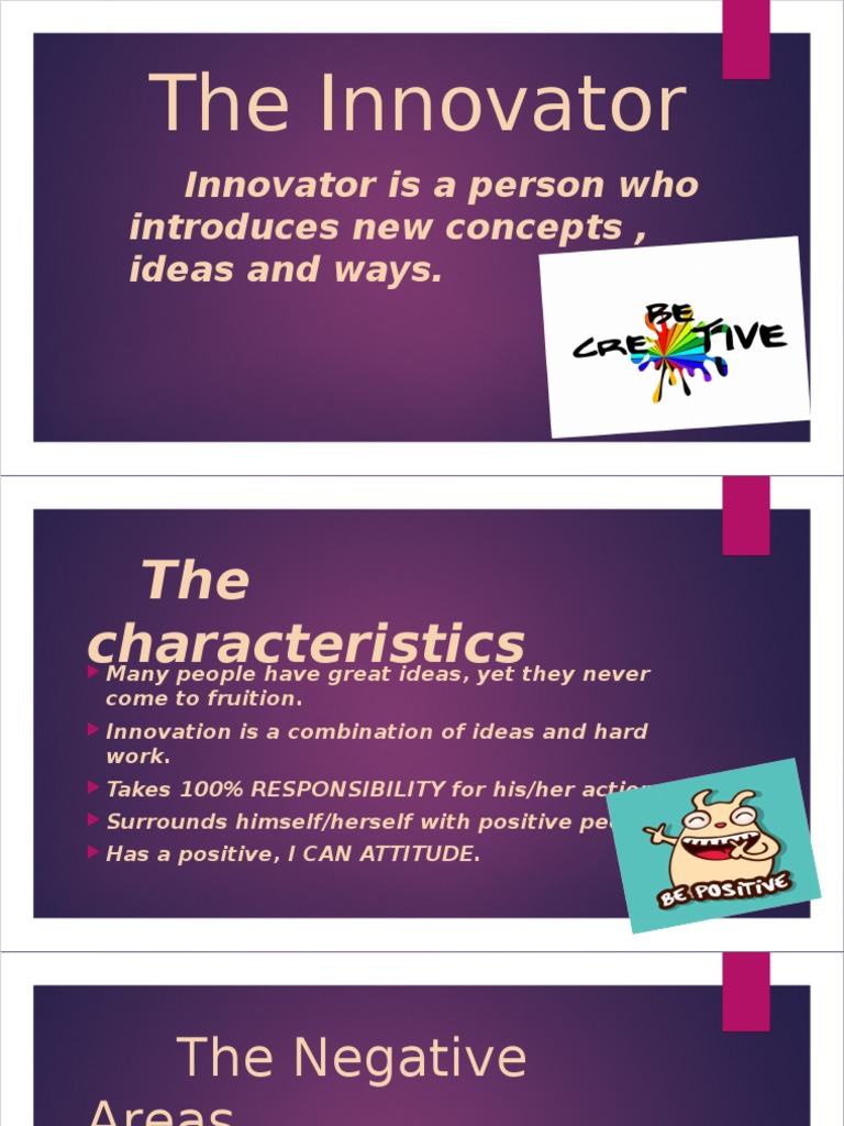 Traits of a Successful Innovator | PDF | Business