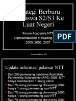 Strategi Berburu Beasiswa NTT