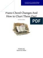 Piano Chord Changes and How To Chart Them Out!