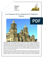 Los Cimientos de La Catedral de La Ciudad de Mexico