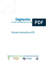 Cartilla Digitación