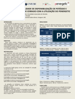 Estudo Da Viabilidade de Disponibilização de Potássio e Fósforo (ACA) 2013