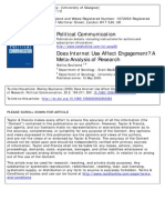 Boulianne, Shelley. Does Internet Use Affect Engagement? A Meta-Analysis of Research