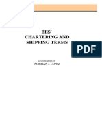 BES' Chartering & Shipping Terms