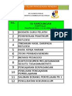 Isi Kandungan Portfolio New