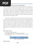 MPLS network
