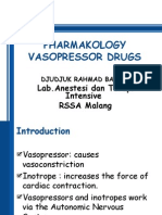 Farmakologi Obat Vasopresor