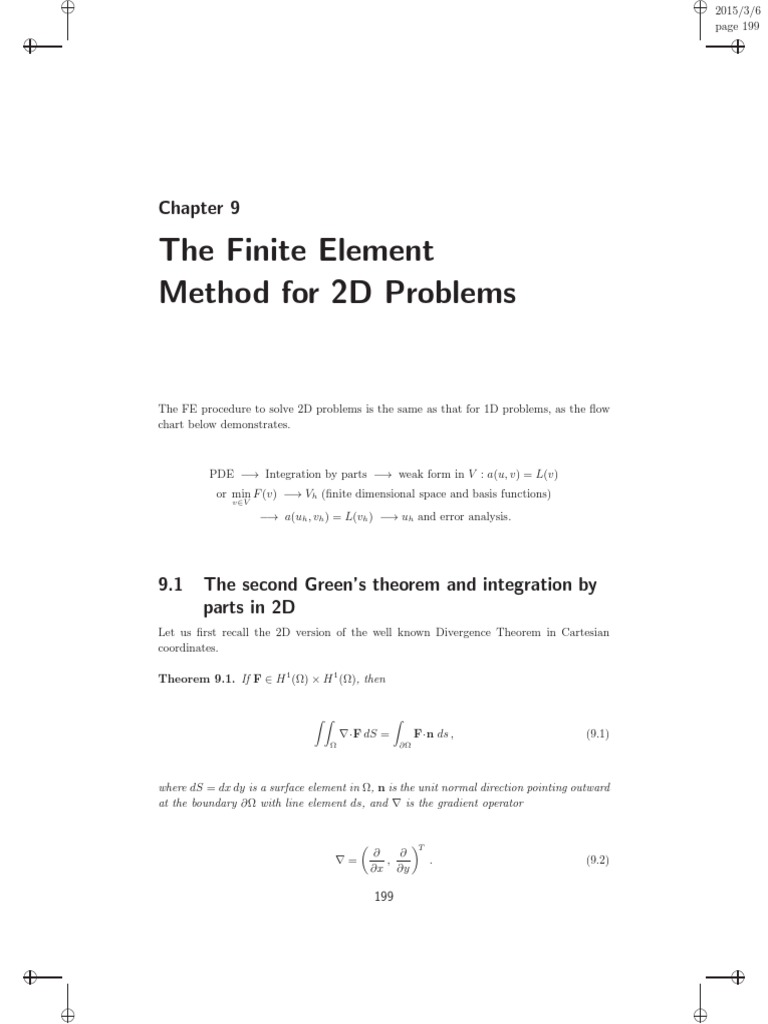 FEM | PDF | Finite Element Method | Partial Differential Equation