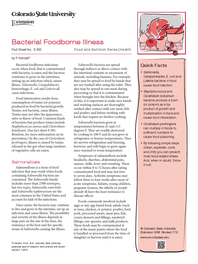 Food Poison Colorado | PDF | Foodborne Illness | Salmonella