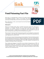 Food Poisoning Fact File