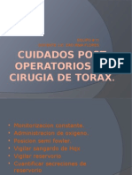 Cuidadospostoperatoriosencirugiadetorax 100914111254 Phpapp02