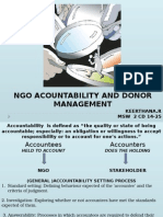 Ngo accountability