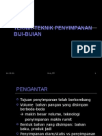 Teknik Penyimpanan Biji-Bijian