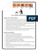 Tata Tertib Laboratorium