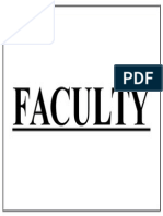 Facultybased code