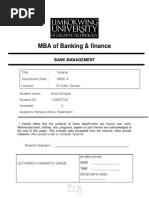 Banking and finance 