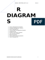E R Diagrams