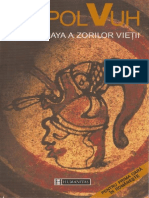 Popol Vuh - Cartea Maya a Zorilor Vieții (Ed.humanitas 2000)