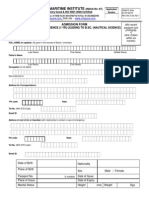 Vishwakarma Maritime Institute: Admission Form