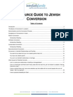 Resource Guide To Jewish Conversion