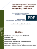 Joint Modelling of Longitudinal and Competing Risks Data