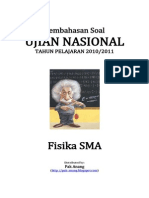 Pembahasan Soal UN Fisika SMA 2011