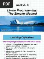 MK 04-05 Linear Programming The Simplex Method