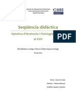 Unitat Didàctica Anatomia I Fisiologia Humana Per 4t ESO