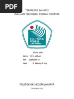 Download Evaluasi i Mortar by mirjatoh SN258790460 doc pdf