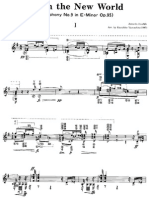 Dvorak, Symphony - 9 - From The New World - Guitar Transcription - Yamashita, Kazuhito