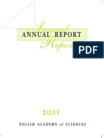 Iwaszczuk, Annual Report. PAN 2011